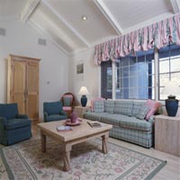 Living Room with Flooring, Wall Hangings and Floor Decorations